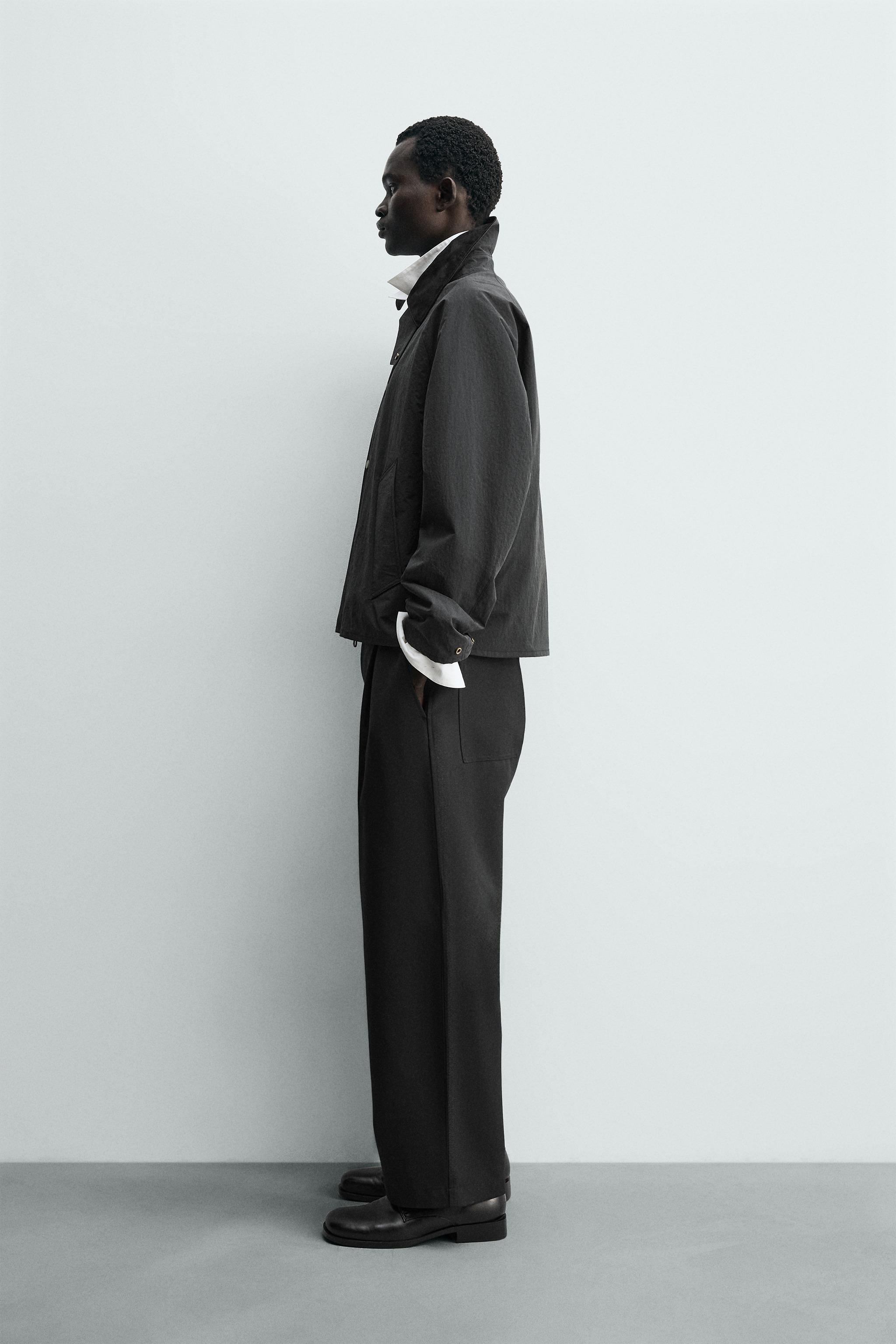 BLOUSON TECHNIQUE À COL BIMATIÈRE